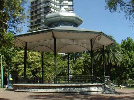 Qiosko para la banda