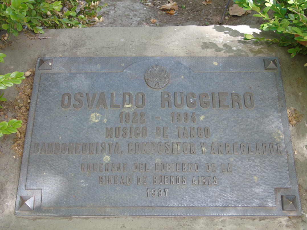 Homenaje a Osvaldo Lino Ruggiero