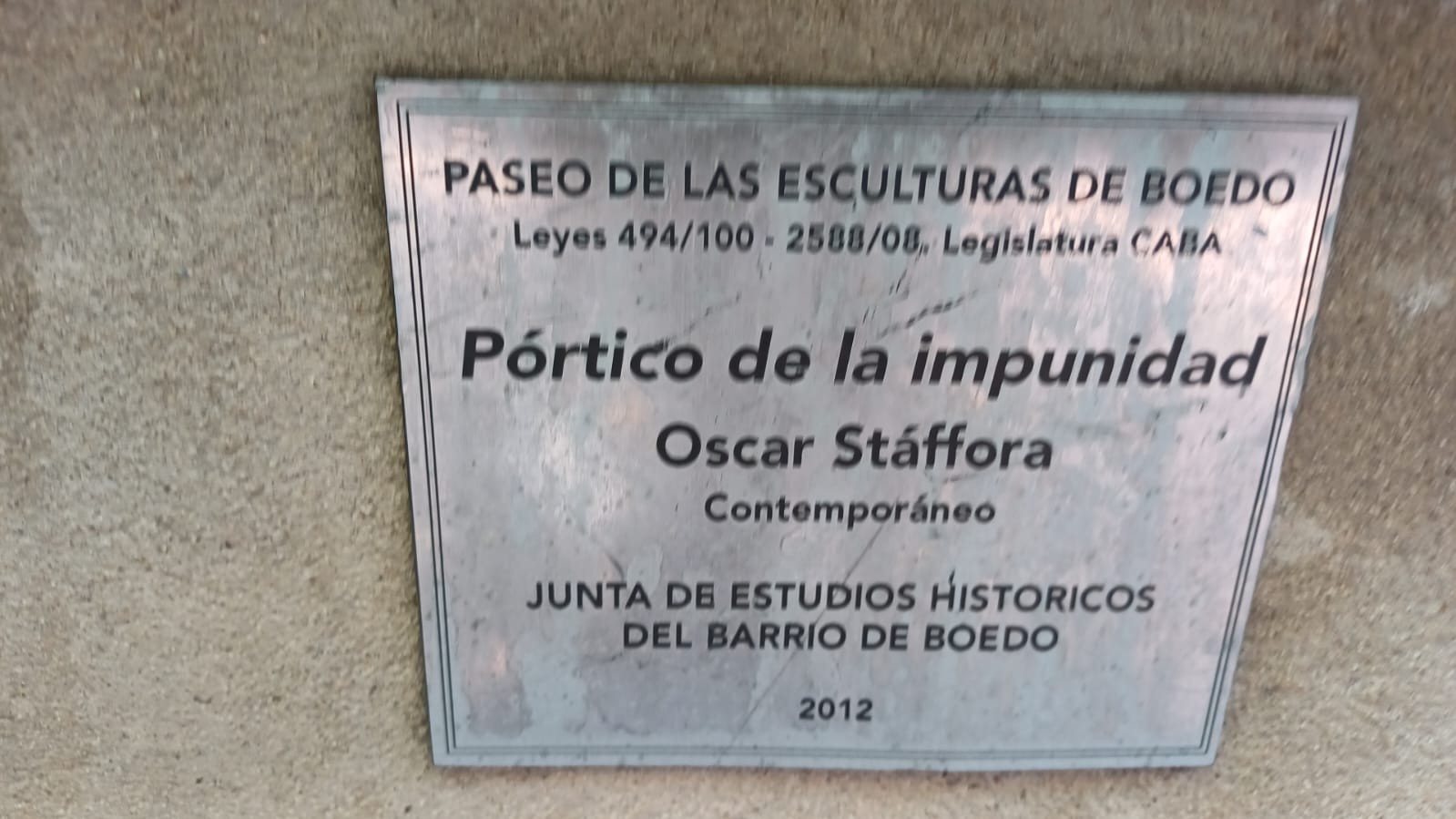 Pórtico de la Impunidad