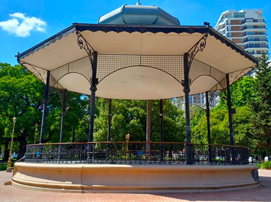 Kiosco para banda musical