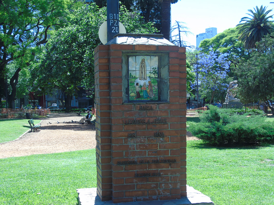 Homenaje a la Virgen de Fátima