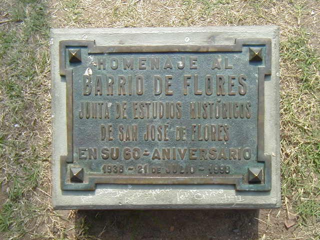 Homenaje al Barrio de Flores