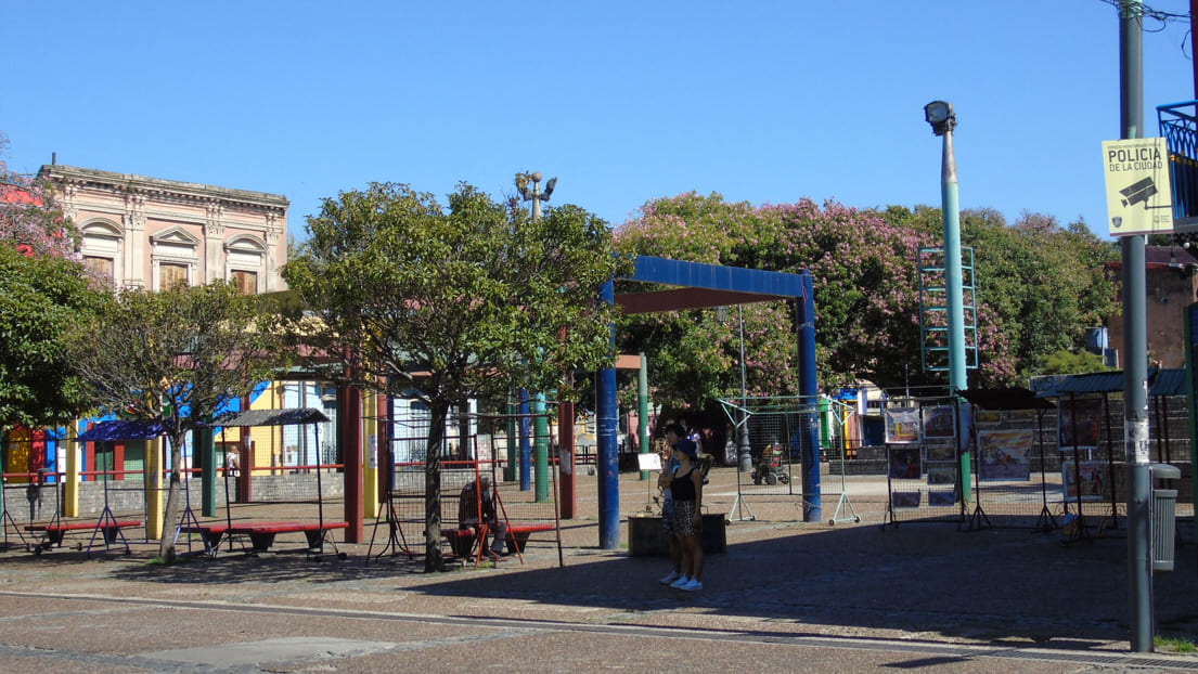 Plazoleta Bomberos Voluntarios de La Boca
