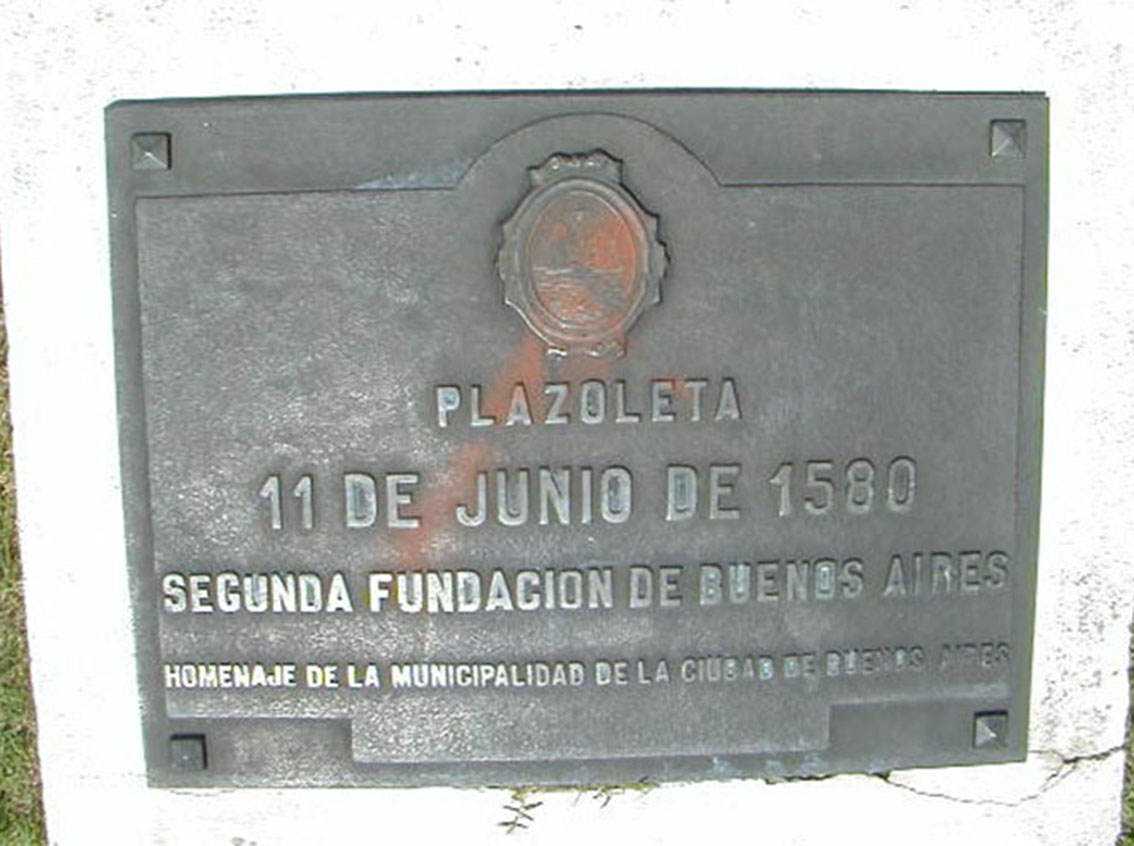 Nomenclatura de plazoleta 11 de Junio de 1580