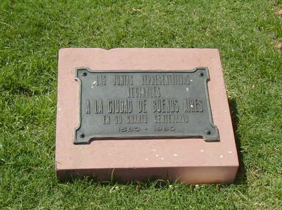 Homenaje al IVº Centenario de la Fundación de Buenos Aires