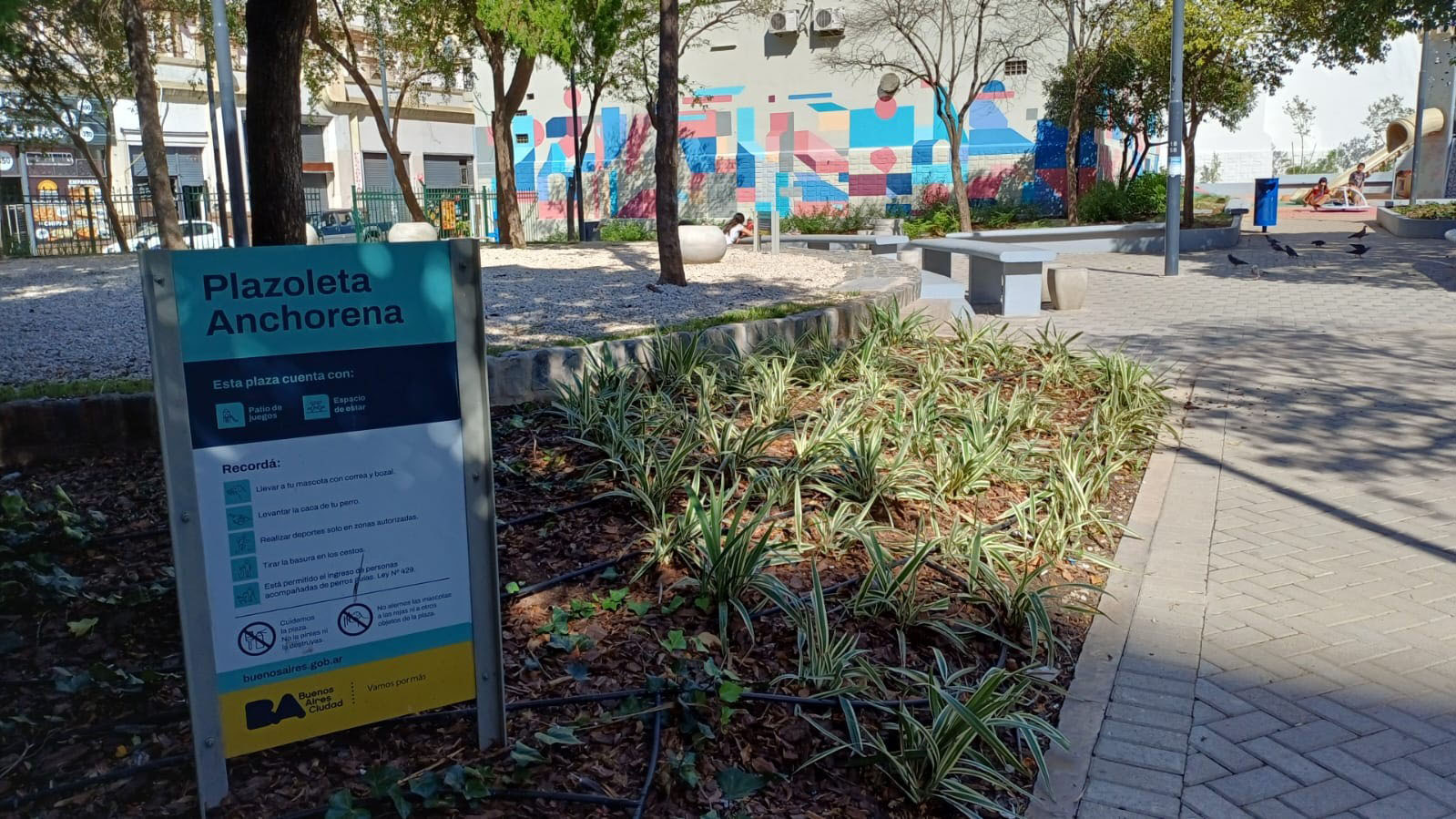 Plazoleta Int. Joaquín S. de Anchorena