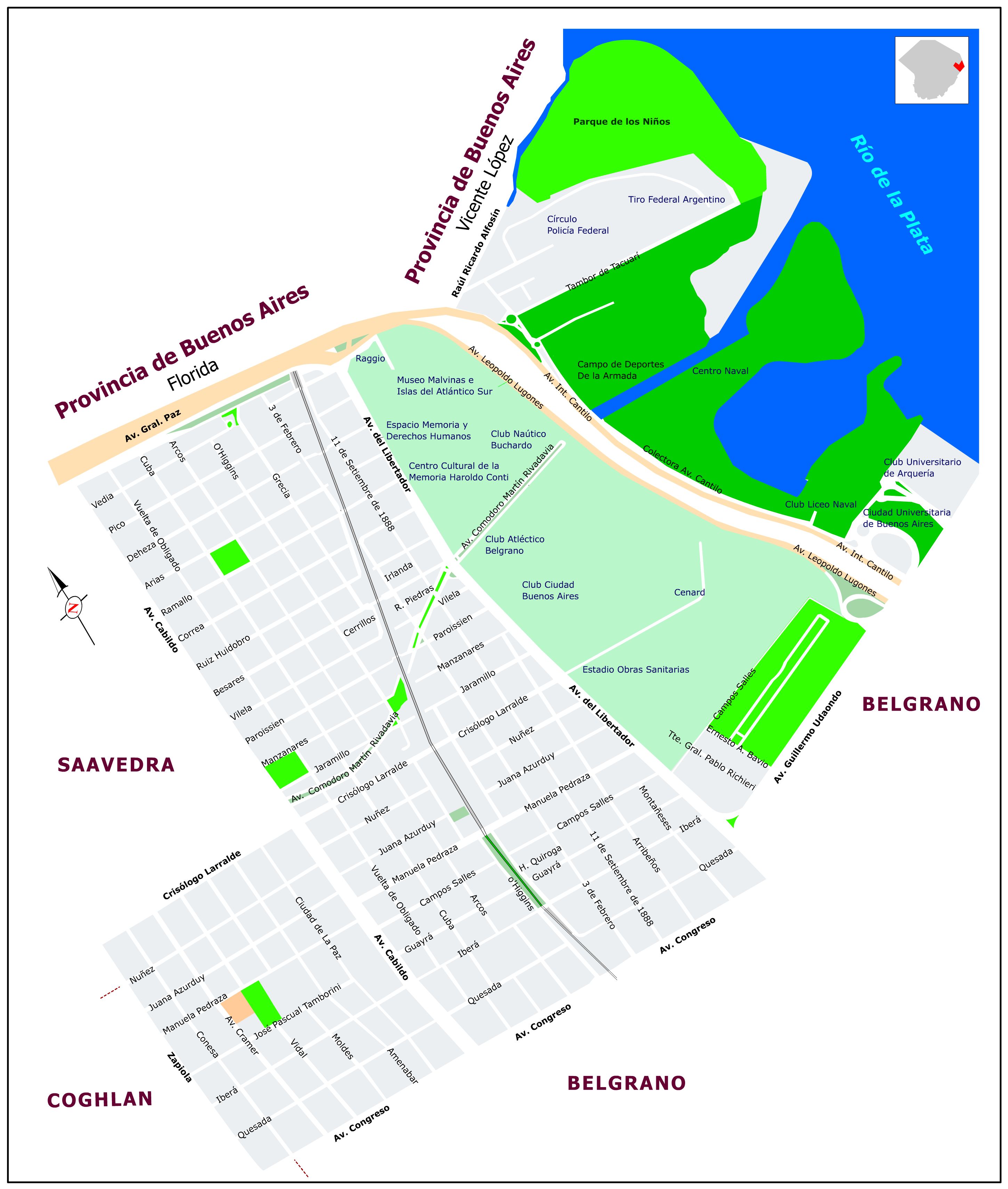 Mapa Interactivo del Barrio Núñez