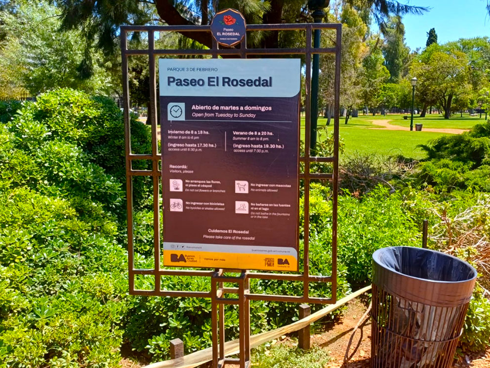 Rosedal vista 1