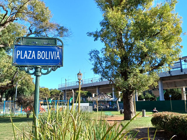 Plaza República de Bolivia