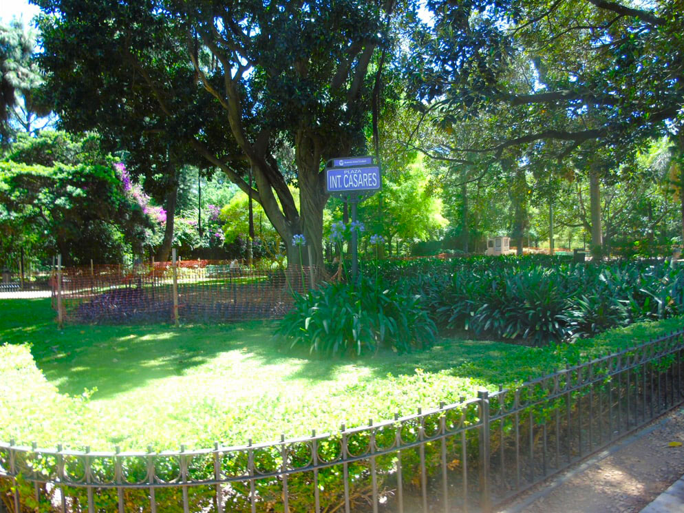 Vista de la plaza