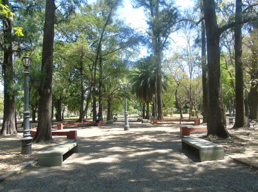 Vista del parque