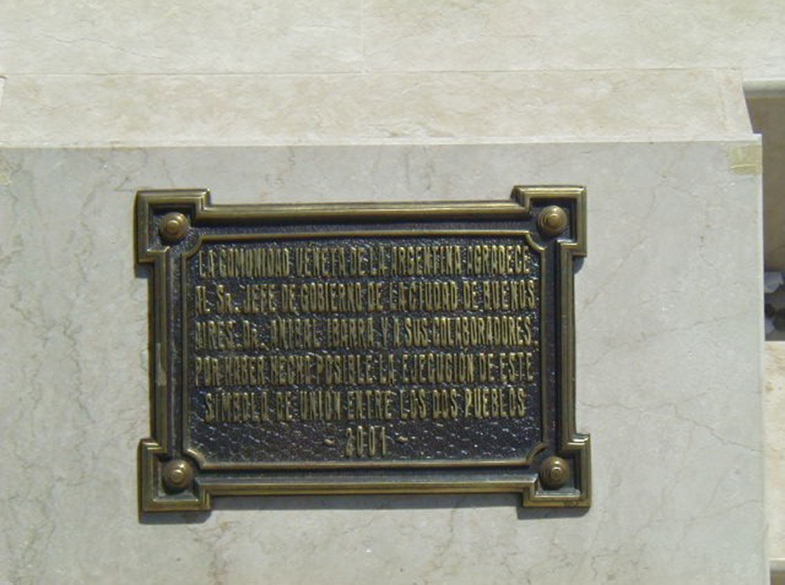 Placa en León de San Marcos-1