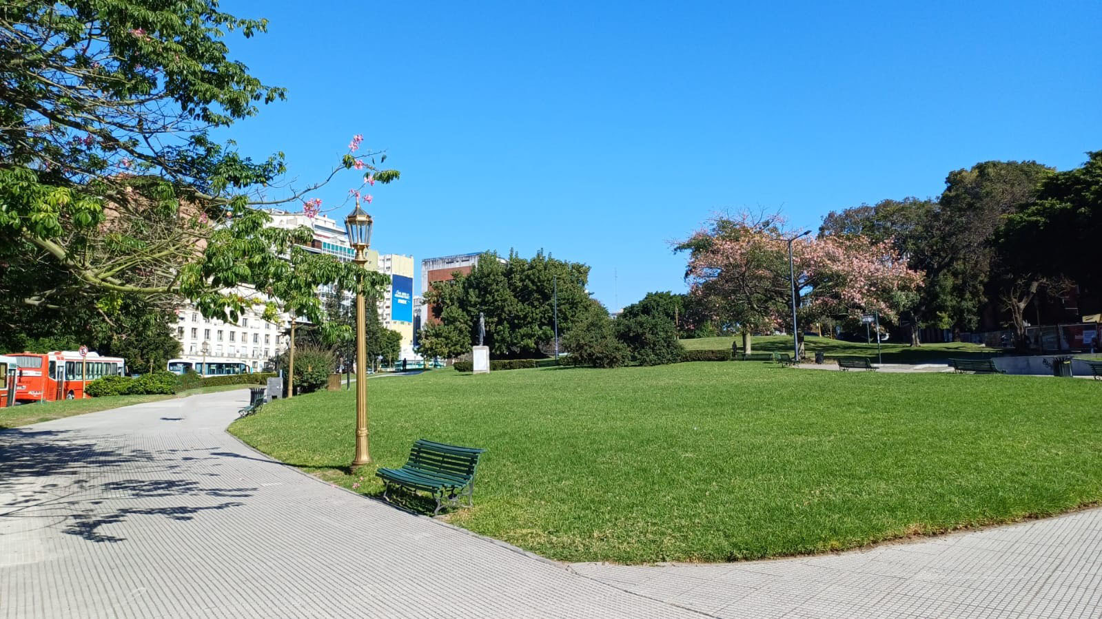 Vista Panorámica Plaza Int. Alvear