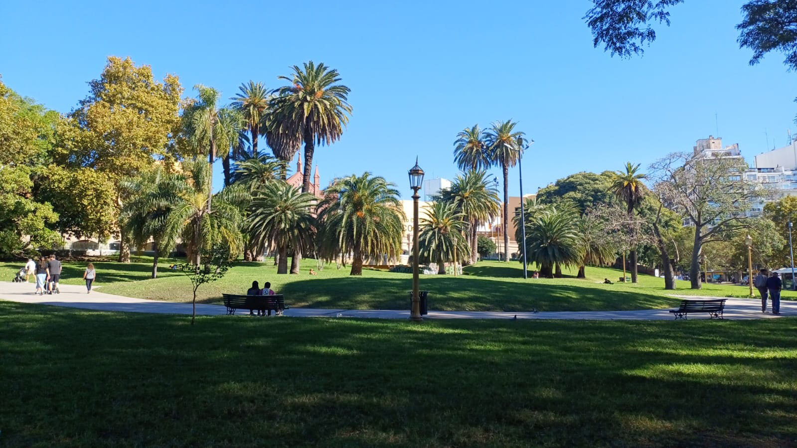 Vista Panorámica Plaza Int. Alvear