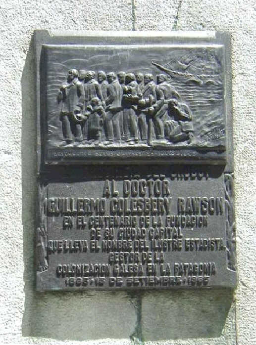 Homenaje de la Prov. de Chubut al Dr. G. Colesbery R.
