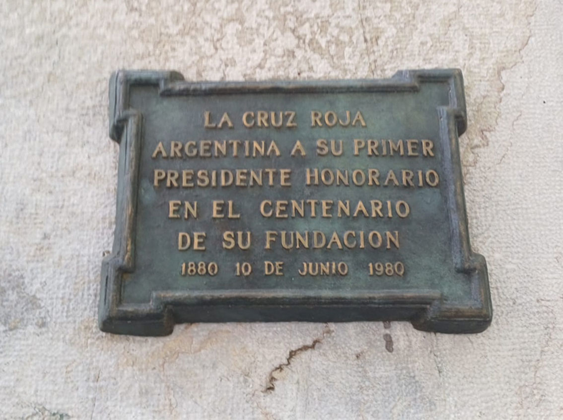 Homenaje de la Cruz Roja Argentina al Dr. Guillermo Rawson