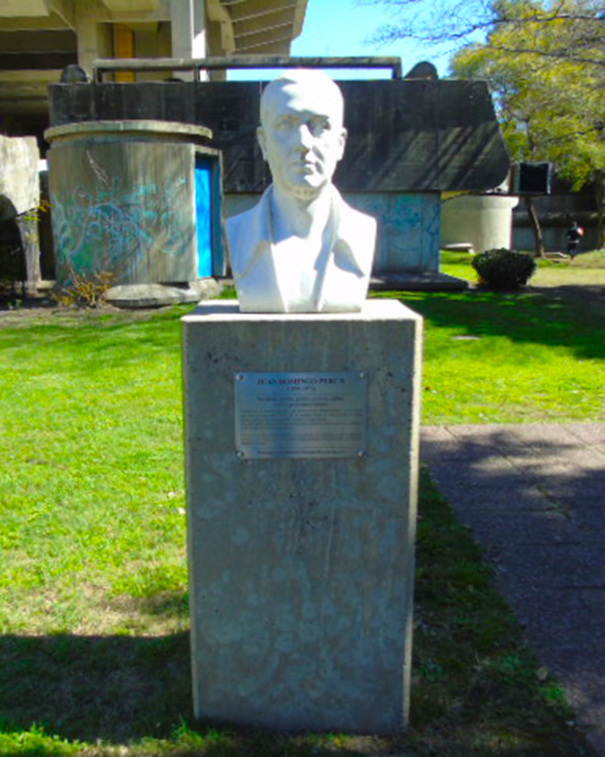Busto de Juan Domingo Perón