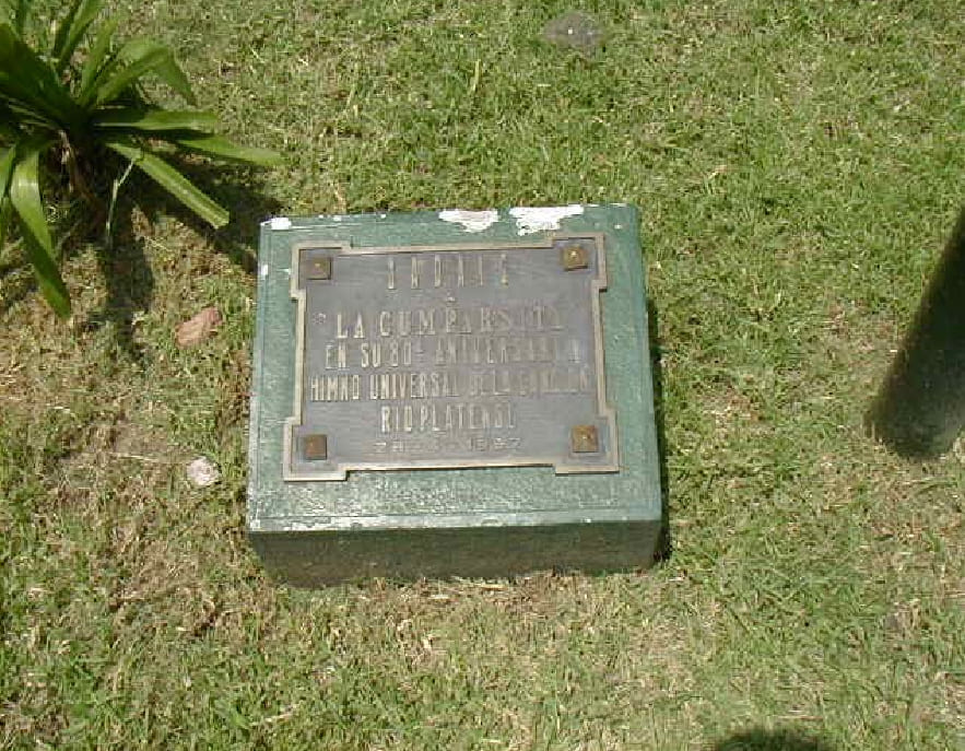 Placa SADAIC La Cumparsita
