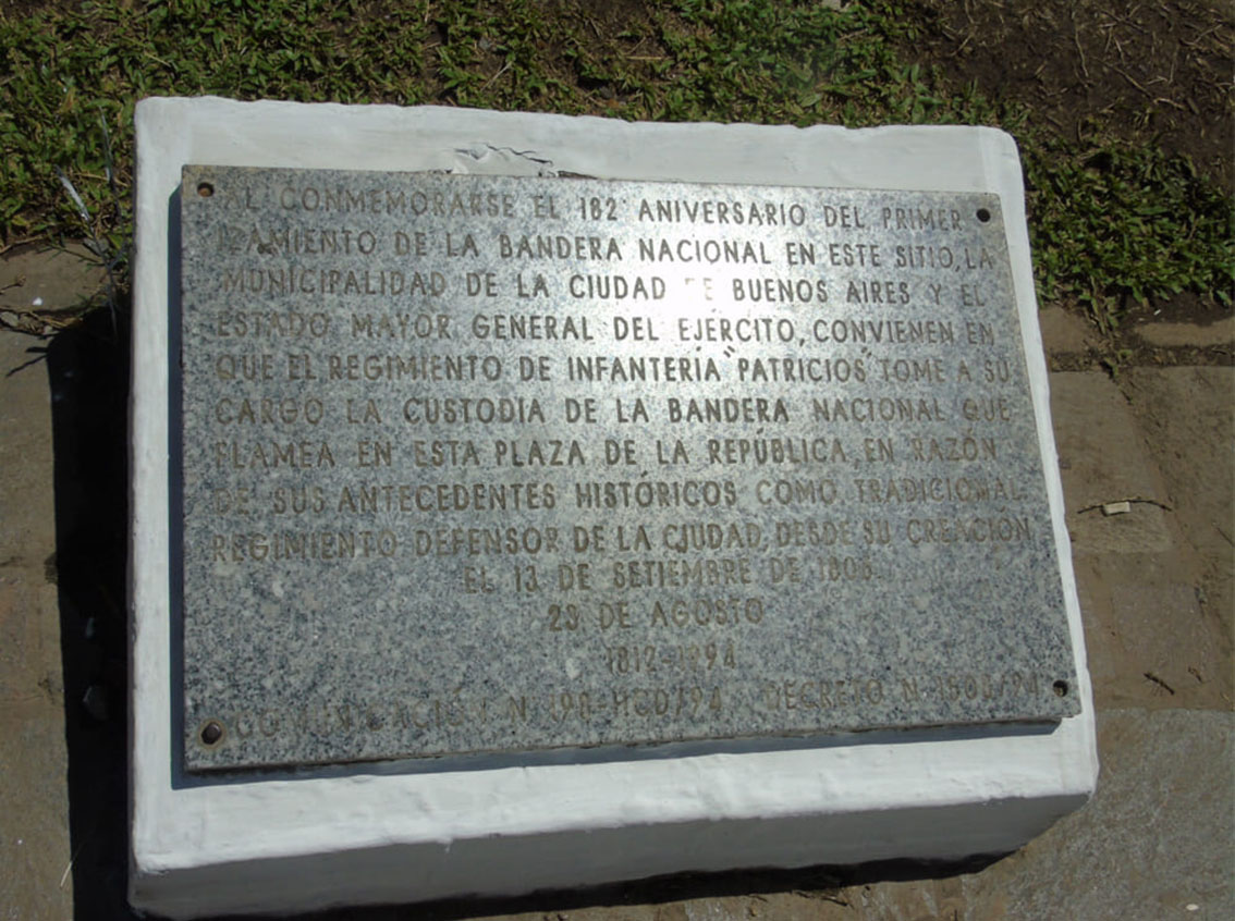 Homenaje al 1er. Izamiento de la Bandera Nacional