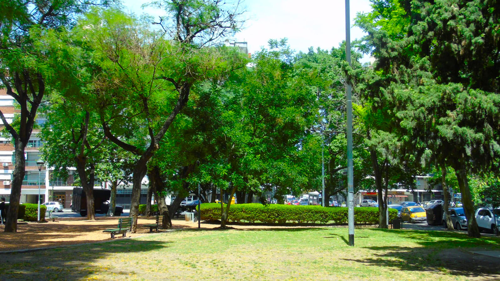 Plaza 24 de Setiembre, Batalla de Tucumán