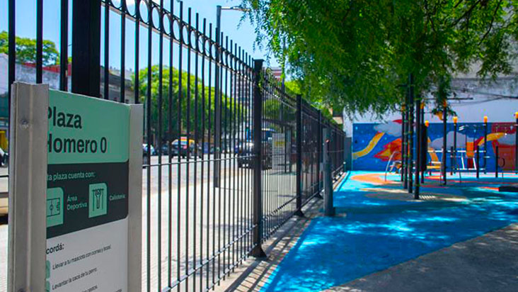 Plazoleta Plaza Homero